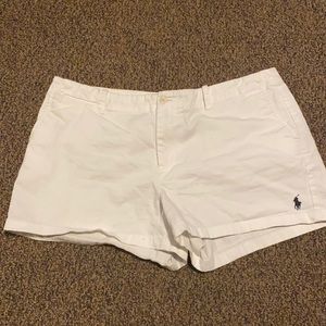 Ralph Lauren Sport shorts. (White)